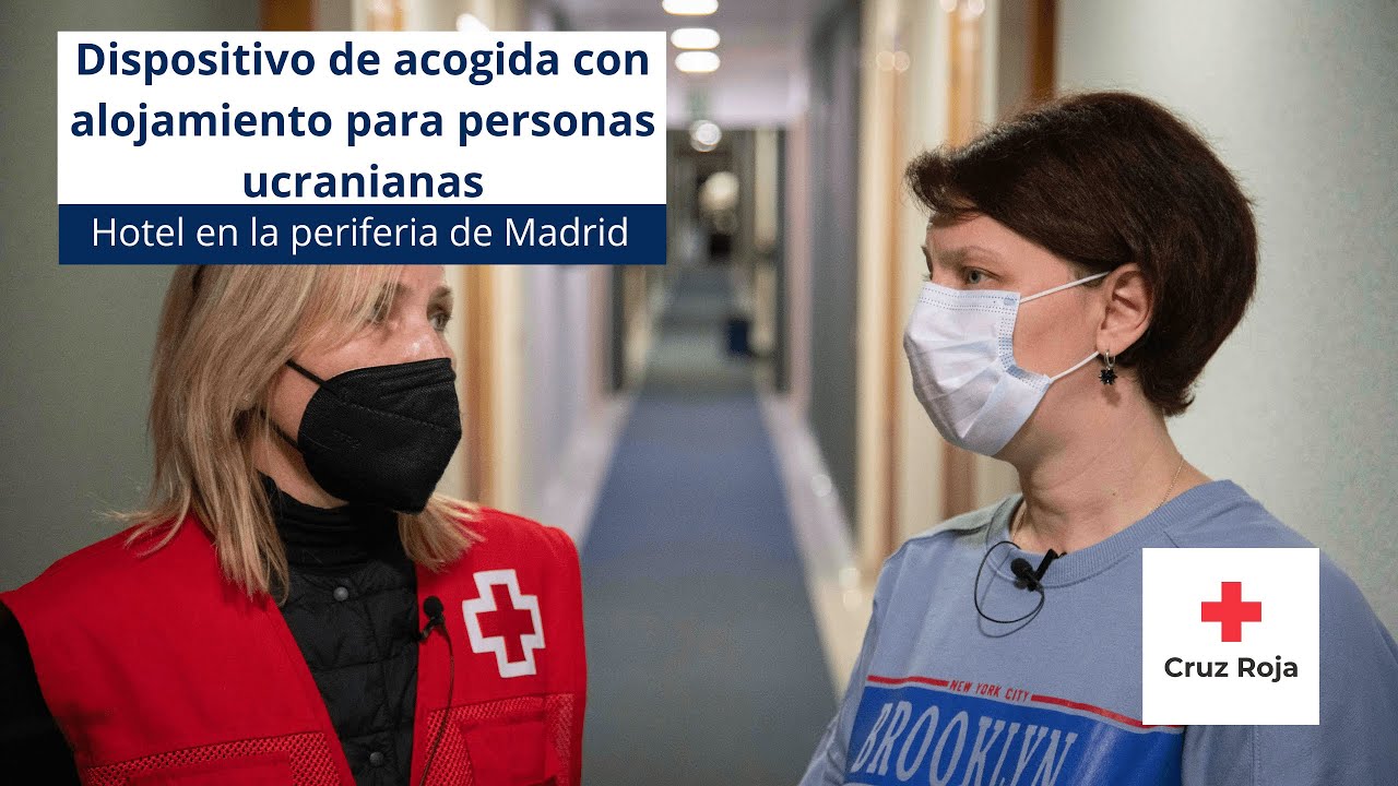 Dispositivo de acogida con alojamiento para personas procedentes de Ucrania | Cruz Roja