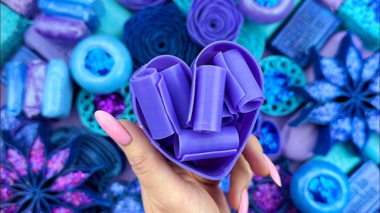 Crushing dry soap | crushing soap roses and platesThe Soap ASMR Collection, Calming, Relaxing Sounds