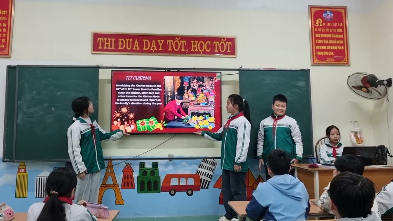 Project: Tet holiday in Viet Nam, group 4, class 6c, Me town secondary school