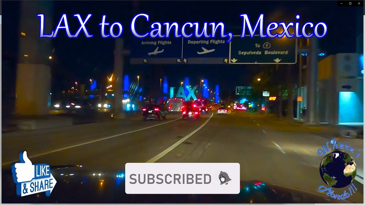 LAX to Cancun Mexico ( American Airlines ) | Travel Vlog