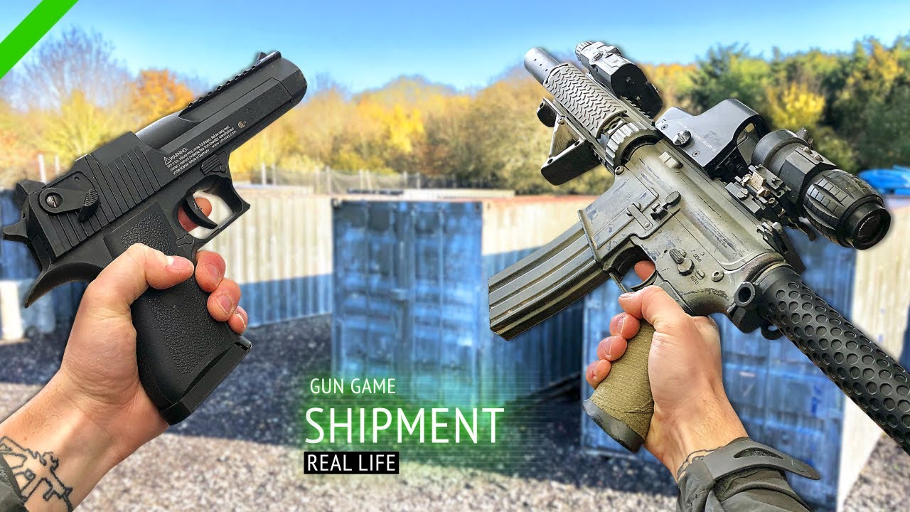 Airsoft War: Gun Game 3.0 SHIPMENT Call Of Duty (FPS) In Real Life | TrueMOBSTER