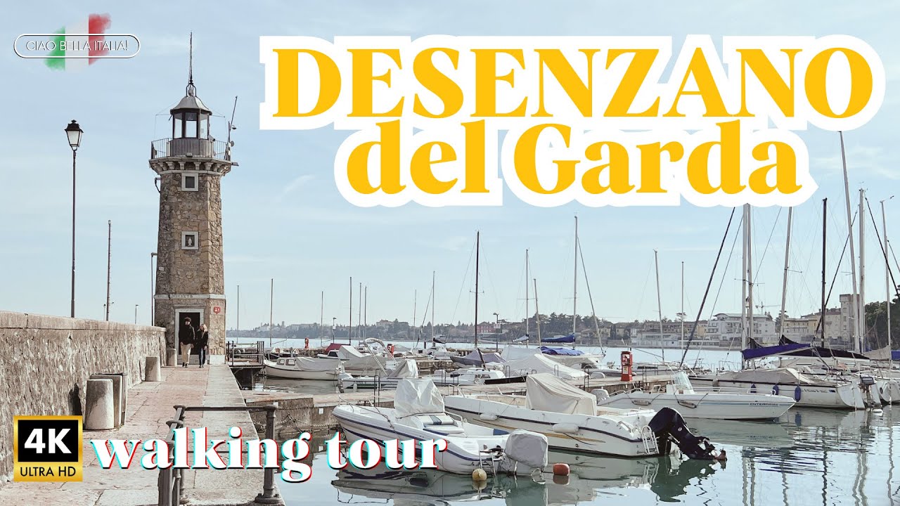 DESENZANO DEL GARDA 4K walking tour 🇮🇹 travelling in Italy ☀️ CiaoBellaItalia