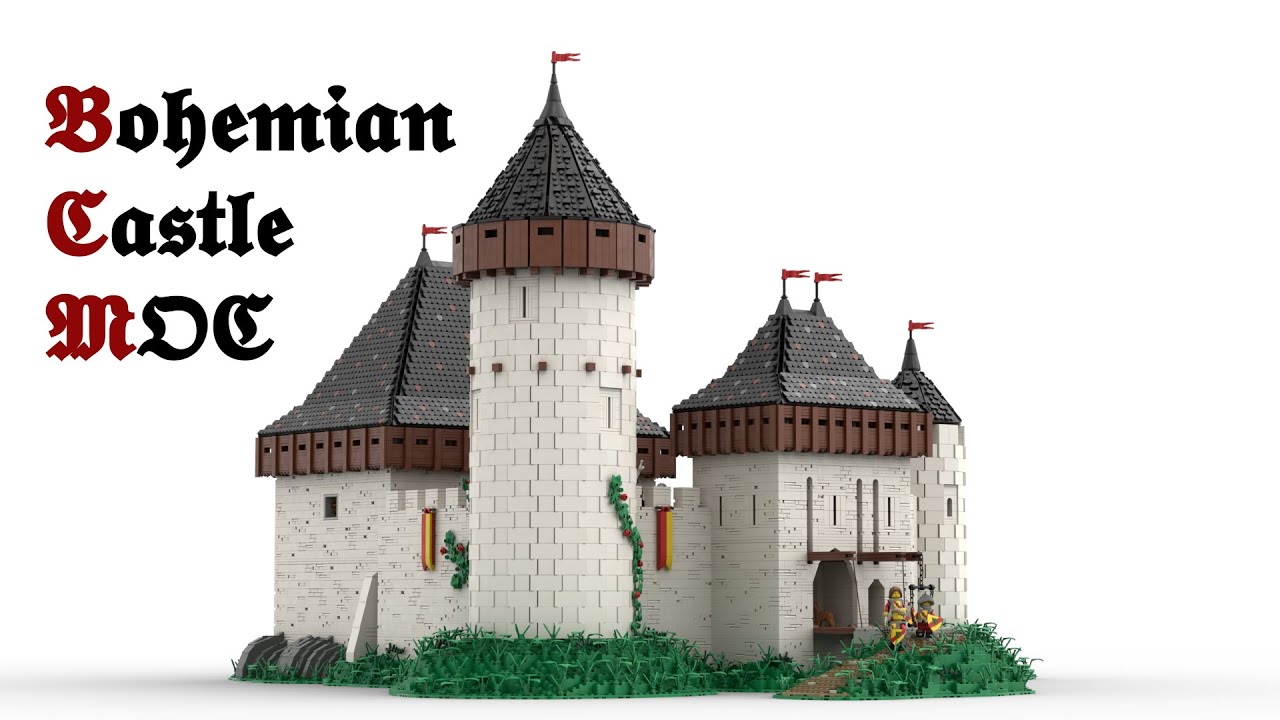 LEGO CASTLE MOC - БОГЕМСКИЙ ЗАМОК - ПОЛНЫЙ ТУР ПО ИНТЕРЬЕРУ