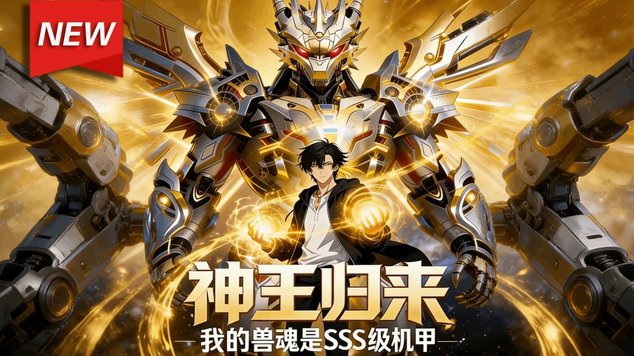 MULTISUB📢新番上线《神王归来：我的兽魂是SSS级机甲》第1~61集丨神王凌峰重生回八百年前的地球，觉醒被视为“最废SSS级”的机甲兽魂，凭借神王记忆与血脉之力横扫一切！#漫剧 #破晓动漫社