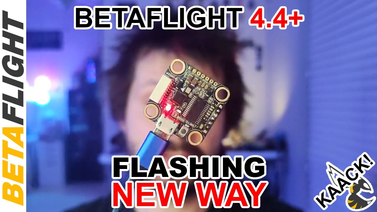 How to flash Betaflight 4.4+ and what is Cloud Build?