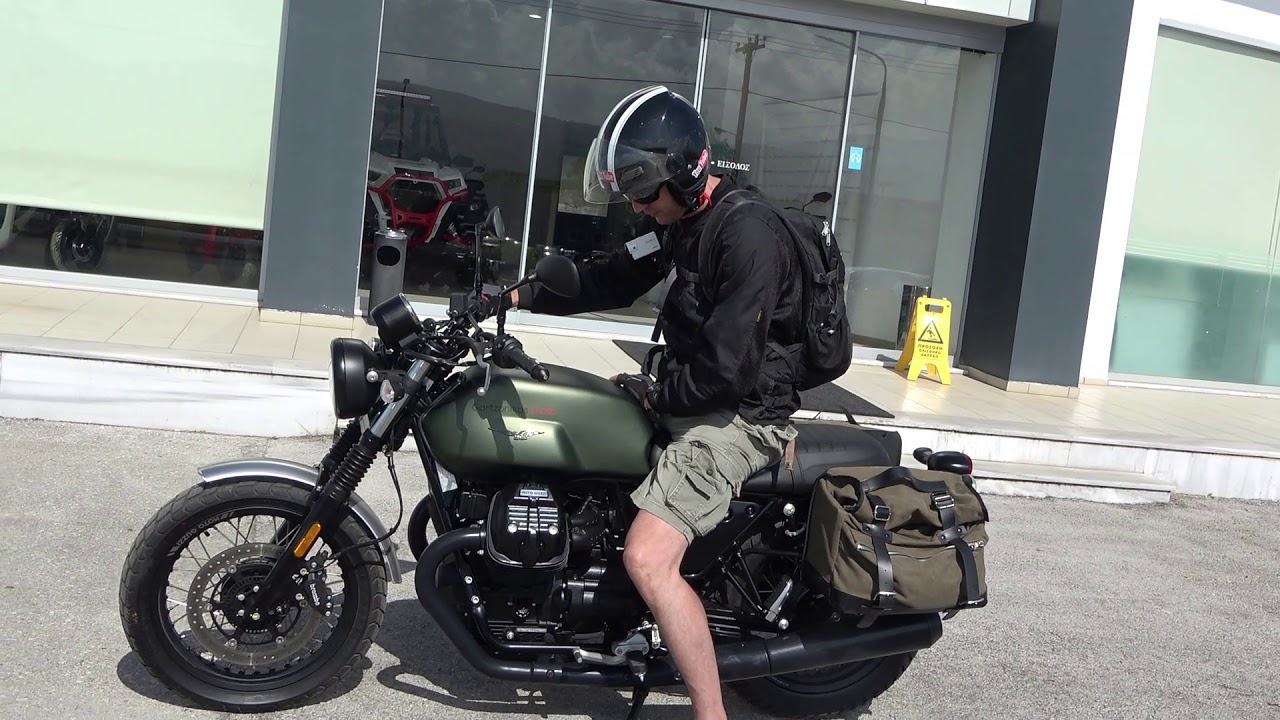 I tested the MOTO GUZZI V7