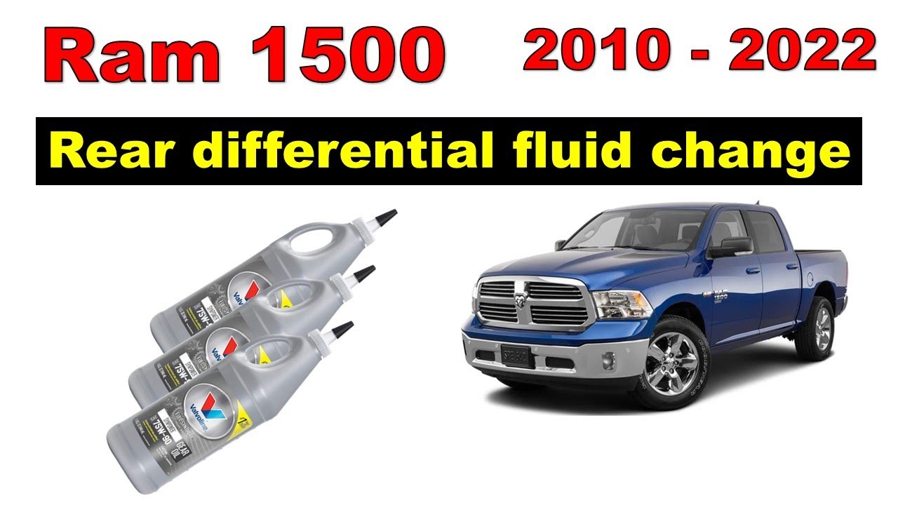 Rear Differential Fluid Change GUIDE for Ram 1500 Owners!