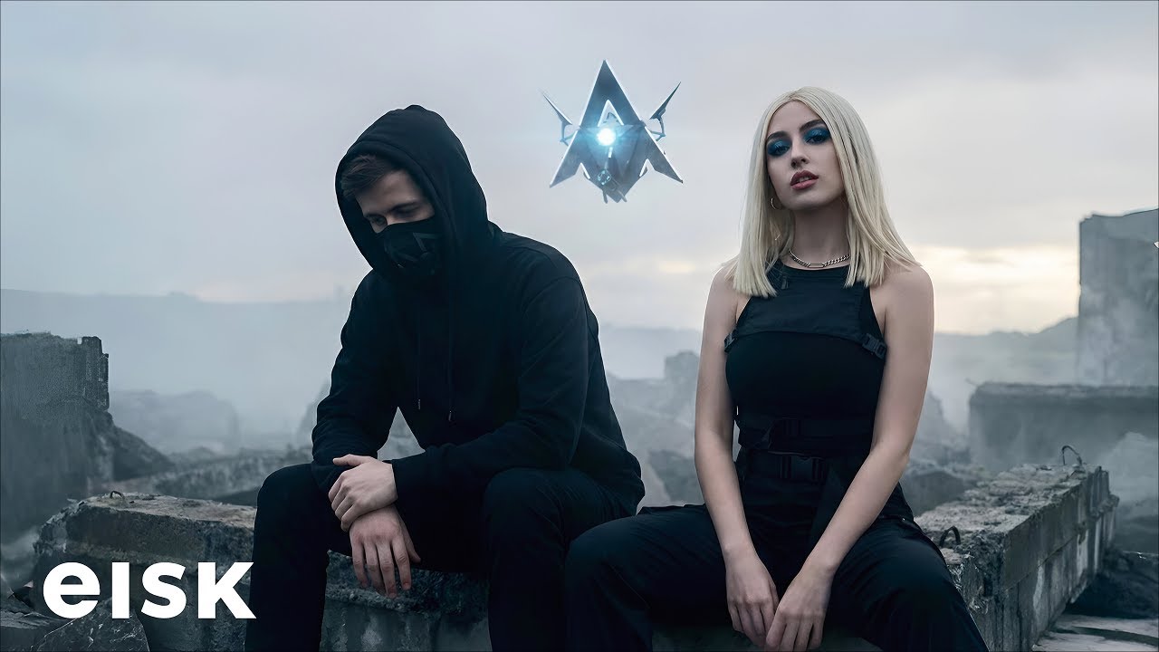 Alan Walker & Ava Max Style, Elian Skye - CROSSLINE (Official Lyrics Video)