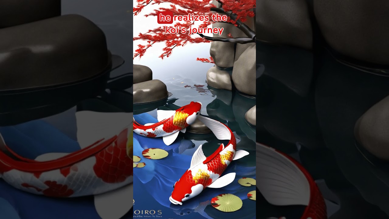 Hiro's Journey: Tale of the Brave Koi #AdventureTime #LifeLessons #MagicTales