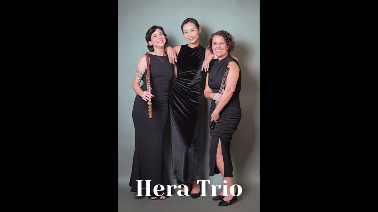 Hera Trio plays Nickitas Demos Midsummer Music for Flute, Oboe and Piano