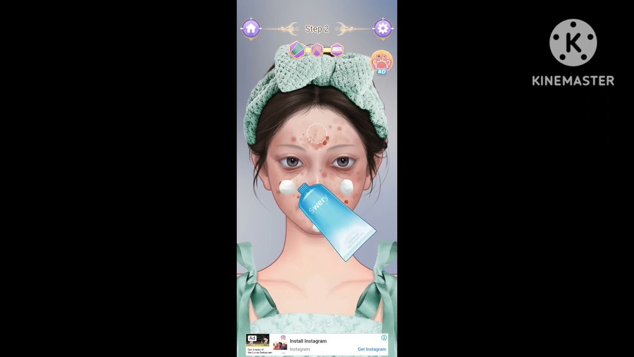 makeup animation video dirty face cleaning video Alia Bhatt makeup @craftandmakeup @iwin-iwin686