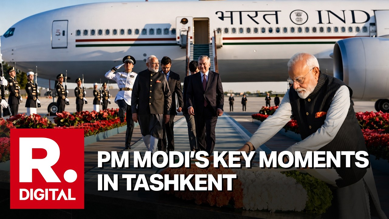 PM Modi In Tashkent: Key Moments From Uzbekistan Visit, From Yoga To Historic State Honour