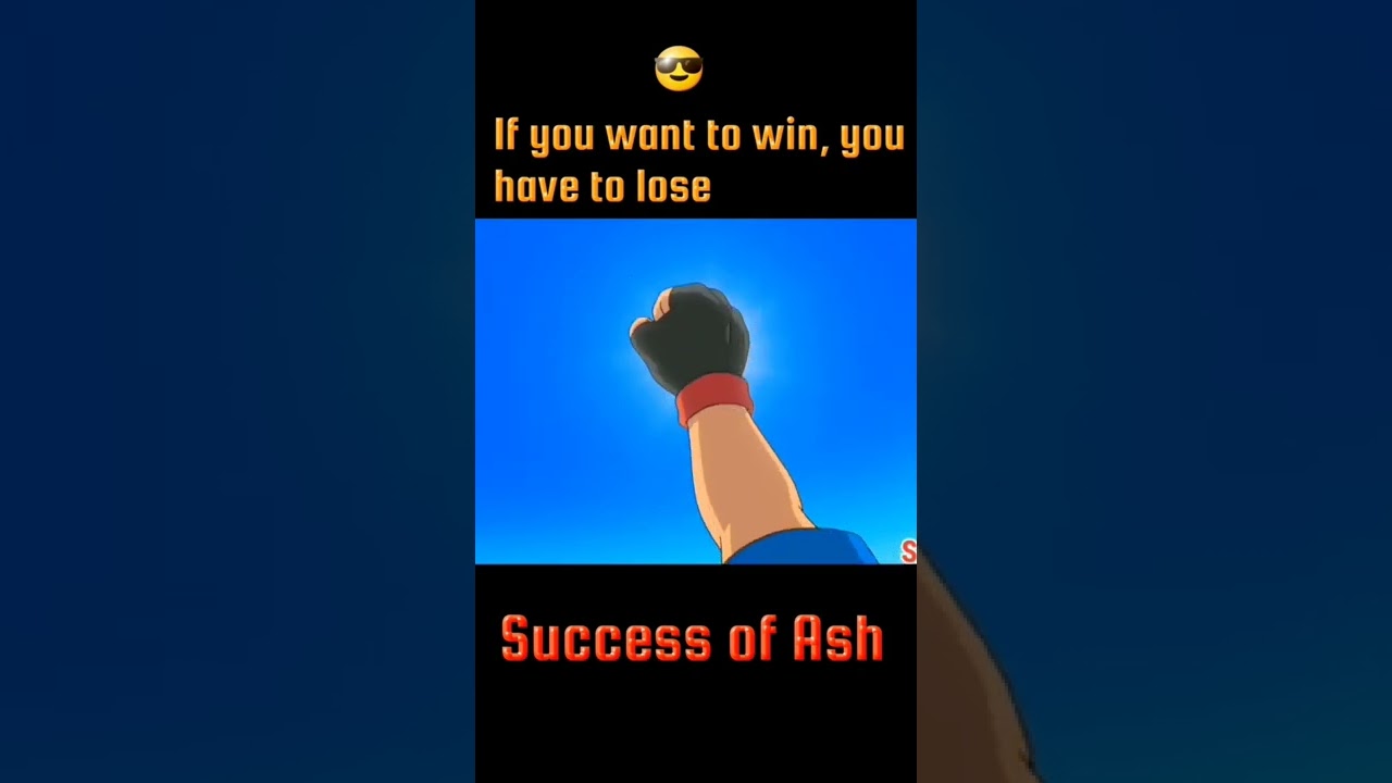 Ash never learned to give up 