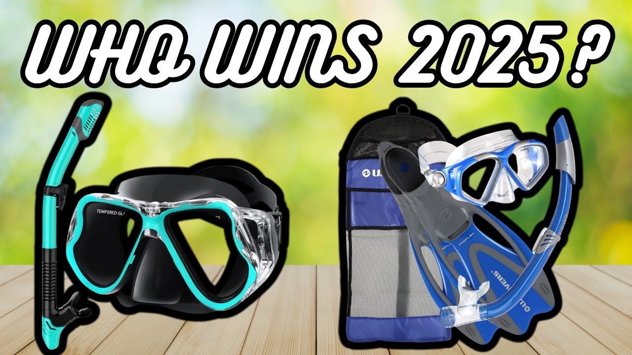 TOP 3 Best Adult Snorkel Sets 2025