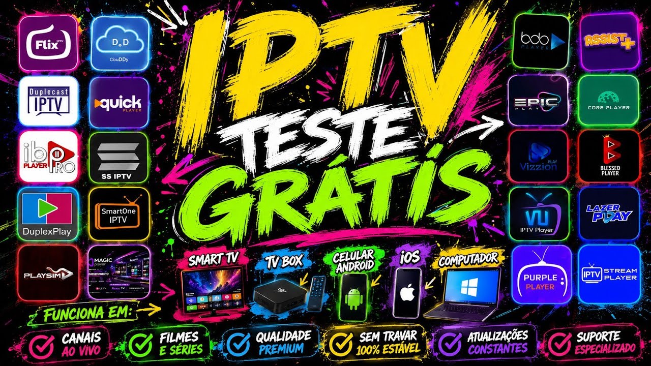 IPTV 2026 Atualizada GR&Aacute;TIS &ndash; Eu Resolvi Liberar (Funciona Mesmo?)