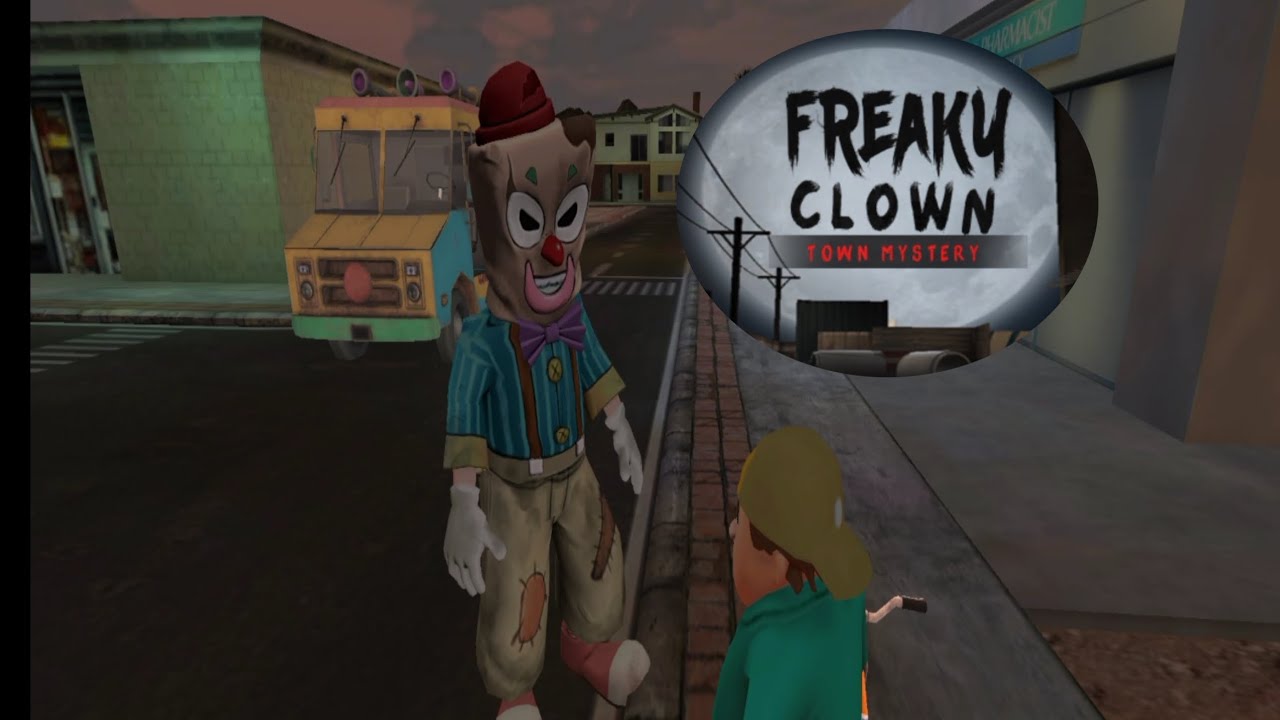 Freaky Clown Horror Game Play 