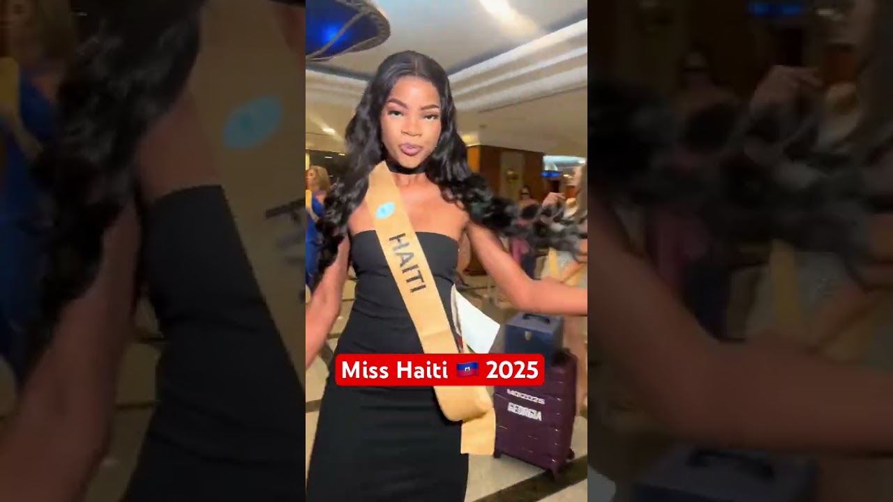 Miss Haiti 🇭🇹 2025 #haitian #haitianculture #caribbeanmusic #haitianmusic