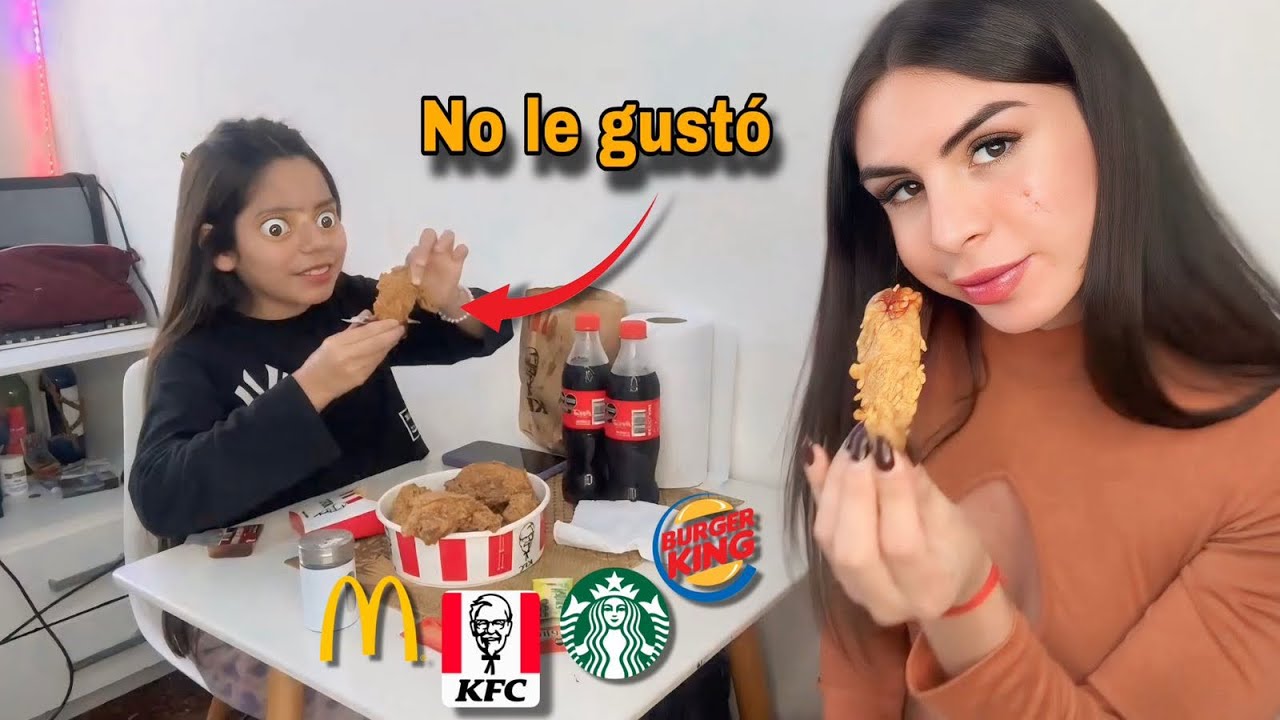 Comimos 24 horas en lugares de comida rápida 