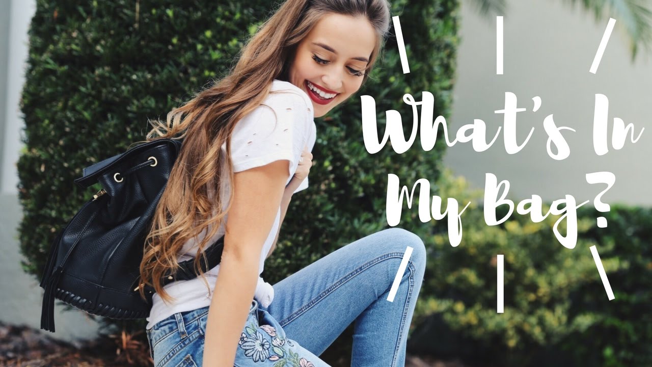 What's In My Bag | Kristin Lauria