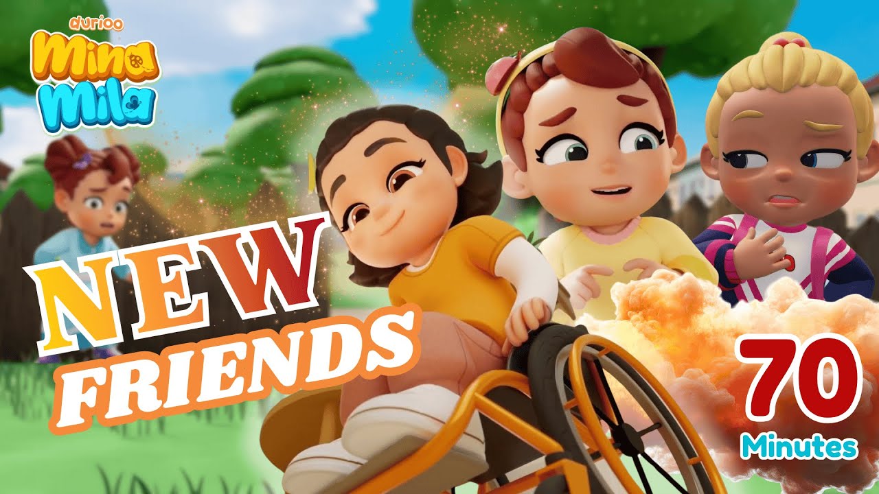 LATEST EPISODE MINA MILA: NEW NEIGHBOUR | NEW FRIENDS COMPILATION Durioo+ The Makers of Omar & Hana