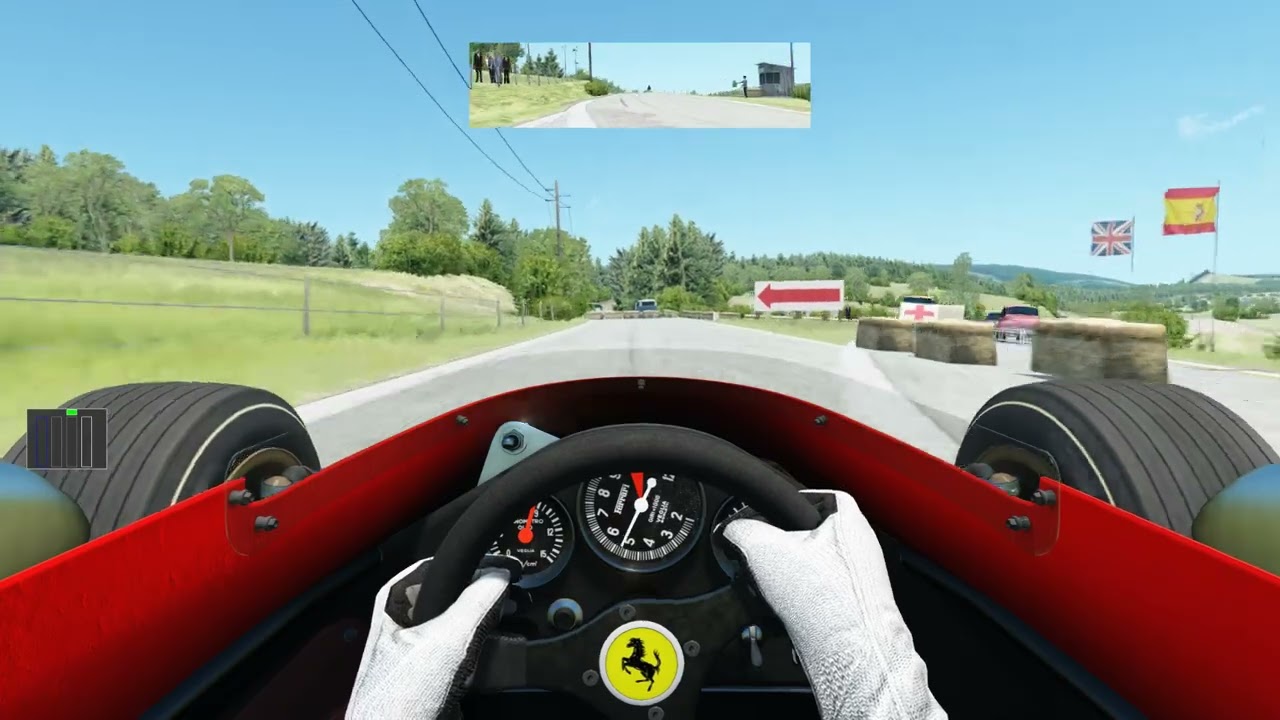 SPA 1934 onboard Ferrari 312 F1