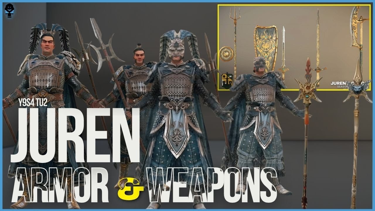 Juren Armor and Weapons PLUS Juren Chaos Event Weapon Sets | Clip From My Y9S4 TU2 Recap