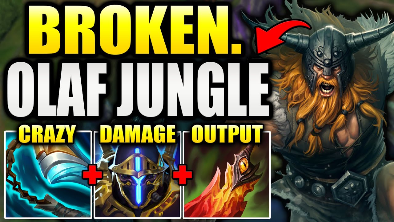 OLAF JUNGLE: The Hidden OP Pick NOBODY Uses (With the CORRECT Build!)