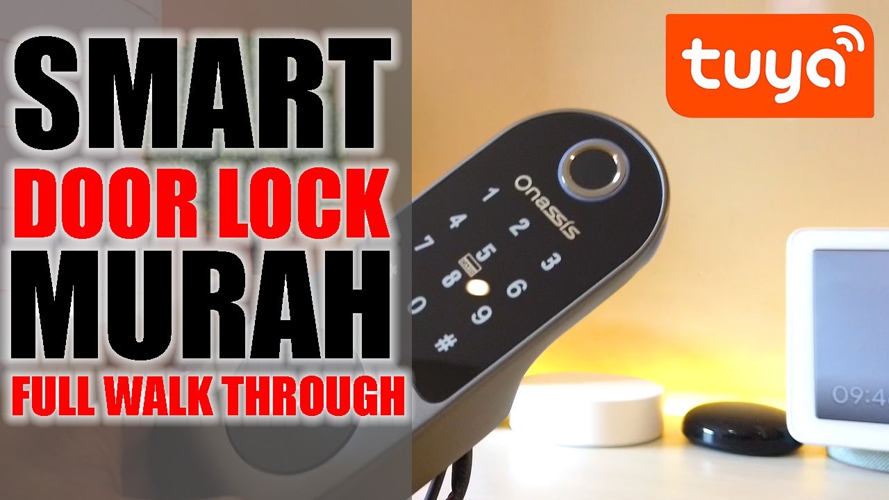 Smart Door Lock Murah Nih! ONASSIS Door Lock K5 Pro (FULL WALKTHROUGH)