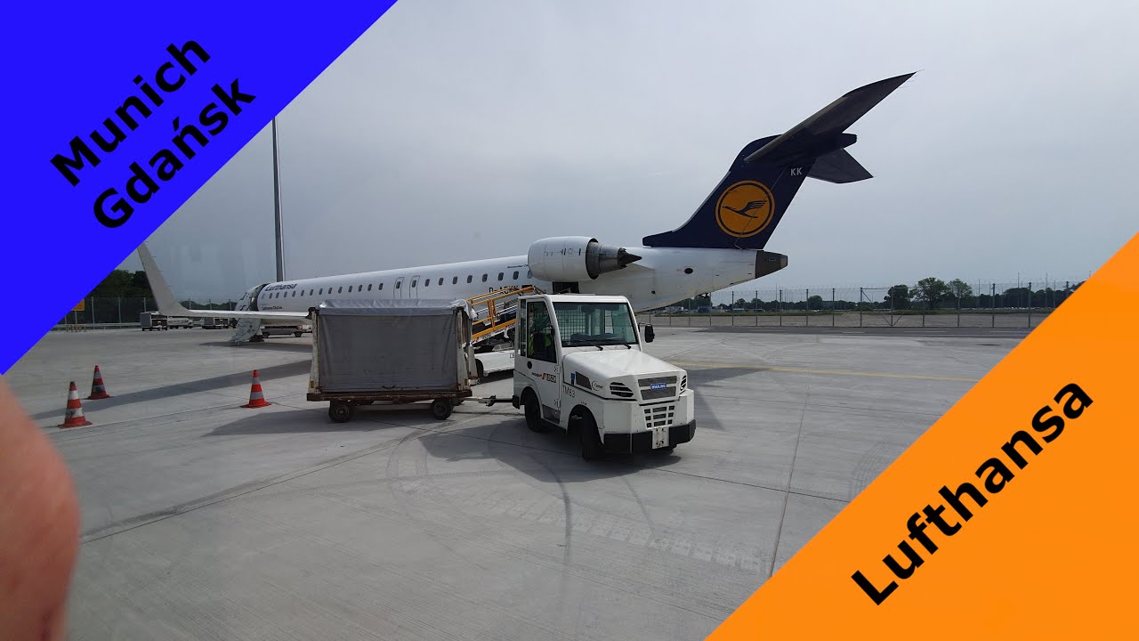 Tripreport | Lufthansa | Monachium (Munich) - Gdańsk | 20.06.2021 | Bombardier CRJ900