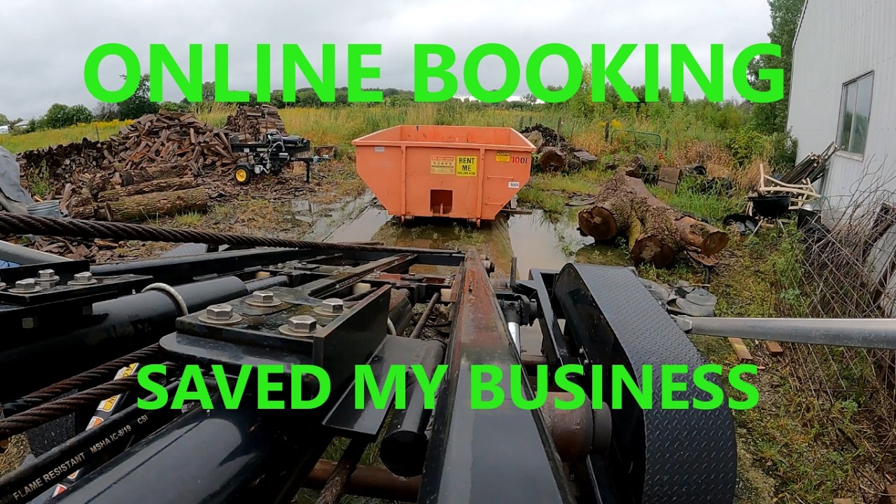 RECORD PROFITS! DAY IN THE LIFE OF A DUMPSTER DRIVER