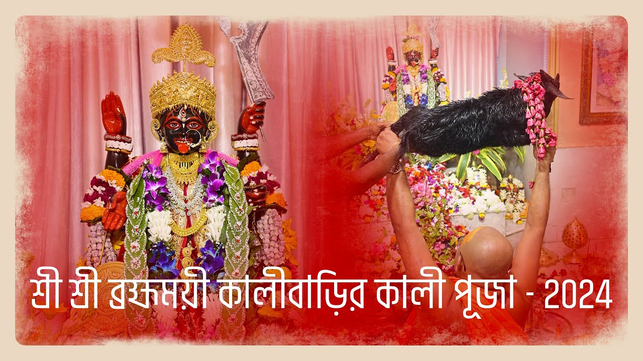 || শ্রী শ্রী ব্রহ্মময়ী কালীবাড়ির কালী পূজা - 2024 || পরমাত্মানন্দজী মহারাজ ||