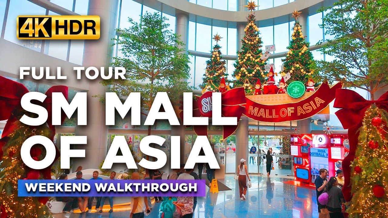 Manila&rsquo;s TOP Hangout Spot is Holiday Ready &mdash; Welcome to MOA! | Tour of SM Mall of Asia 2025