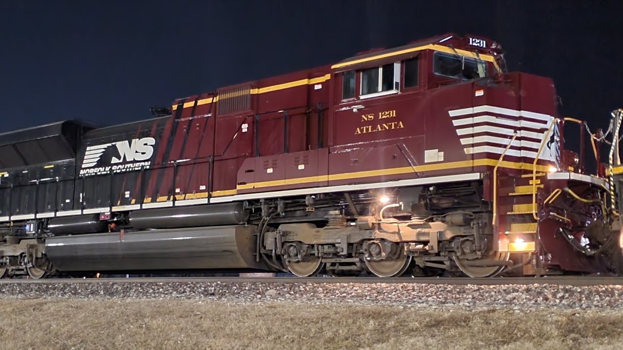 A Night In Wentzville, MO FT. NS 1231 and Pictures! 2/10/2026