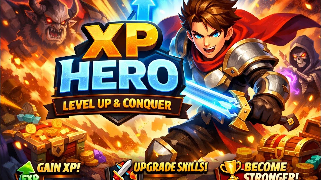 XP Hero – Endless Level Up Adventure#XPHero#MobileGame#ActionGame#RPGGame#IndieGame#LevelUp