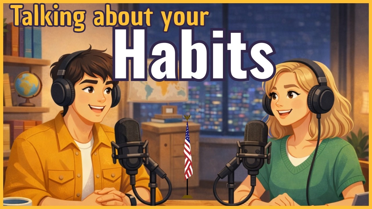 How to Talk About Habits in English | English Conversation Practice
