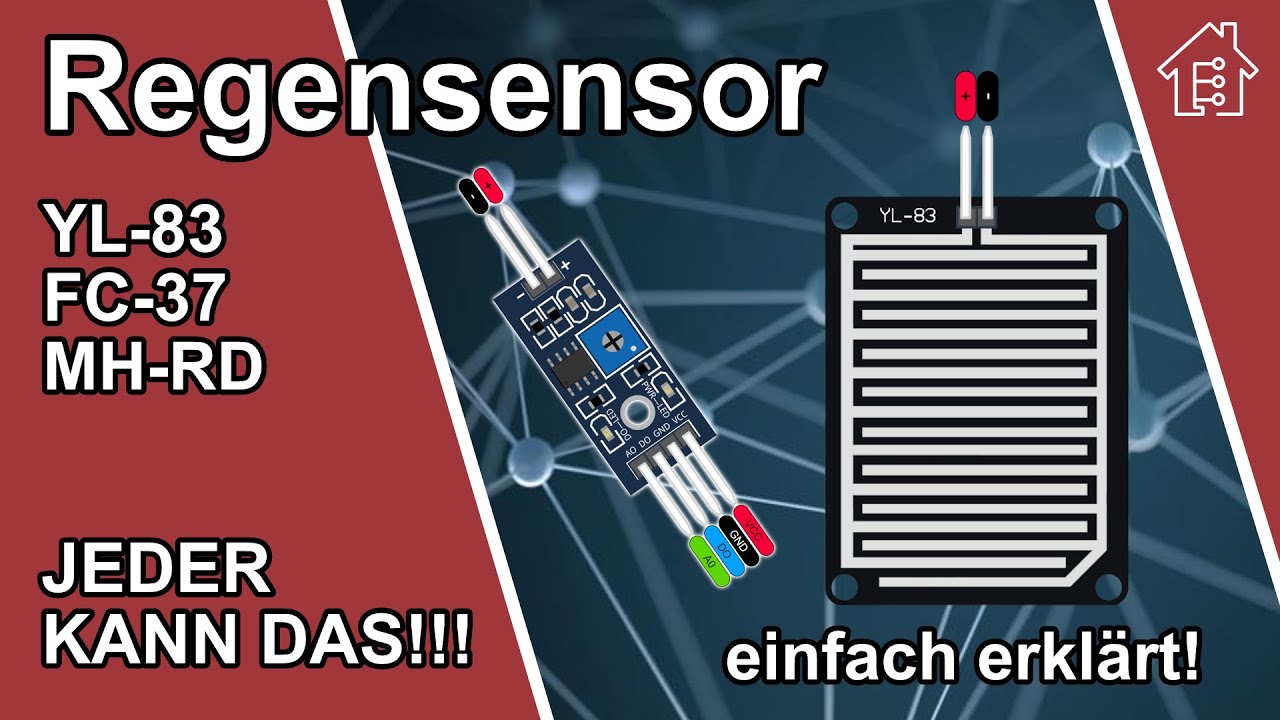 Regensensor YL-83/MH-RD und FC-37, einfach erklärt! | #EdisTechlab