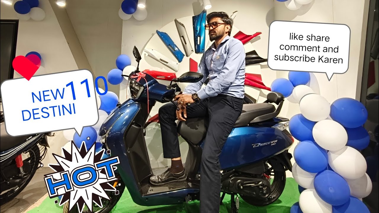 NEW DESTINI 110 🤩BEST IN SEGMENT MILEAGE KA BAAP #trendingvideo #viralvideo #destini #destini110 