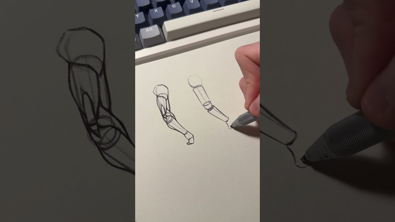 How I Draw Arms 👌 What else can I improve? Feel free to share anything you noticed 👍 #howto #art