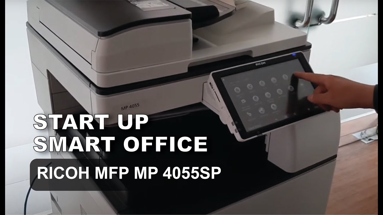 RICOH START UP MFD MP 4055SP