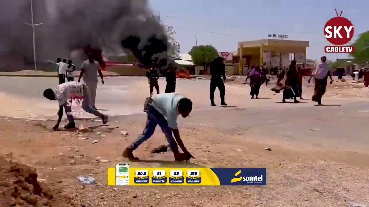 Mudaharaad ka dhacay Burco