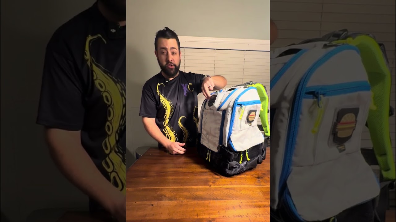 Pound disc golf bag! #pounddiscgolf #discgolf #frisbeegolfing 