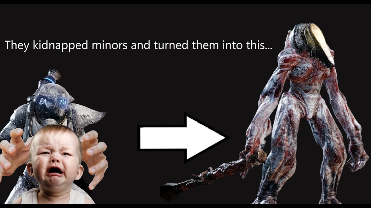 Crushers are human children (Helldiver Theory)