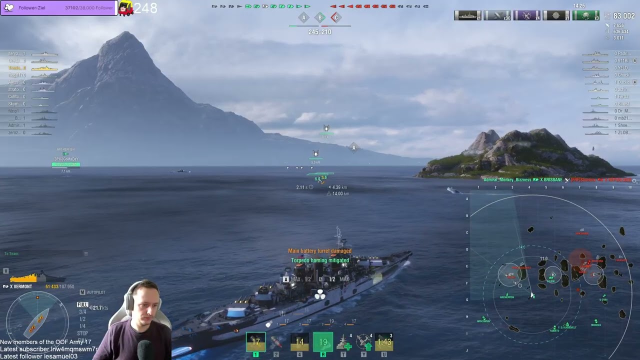 Vermont - THE SMASHER OF SHIPS