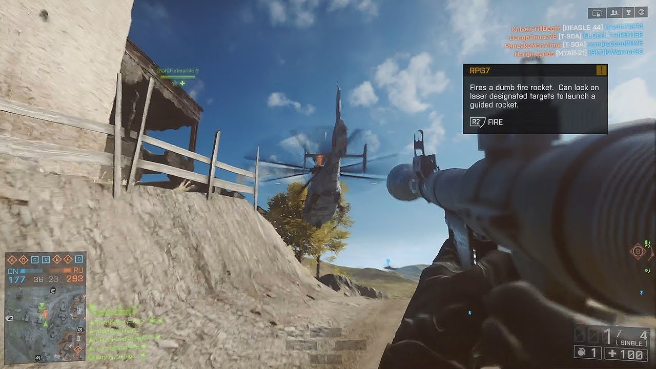 Battlefield 4 Conquest Multiplayer Gameplay PS4 Pro