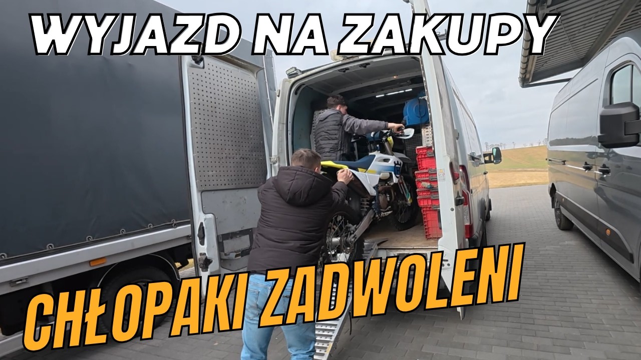 Pomoc ojcu popłaca. Jedziemy po maszynę. Odkamienianie już wkrótce.