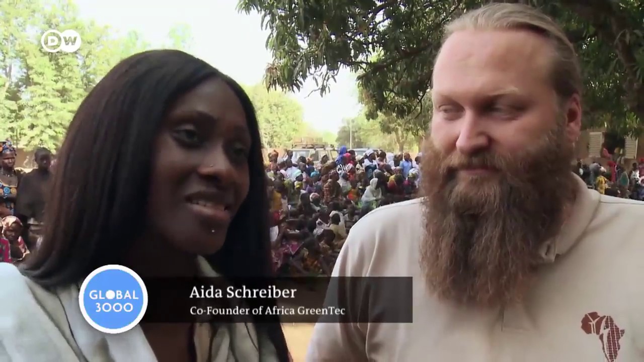 Africa GreenTec in Mali - Solar power for rural villages
