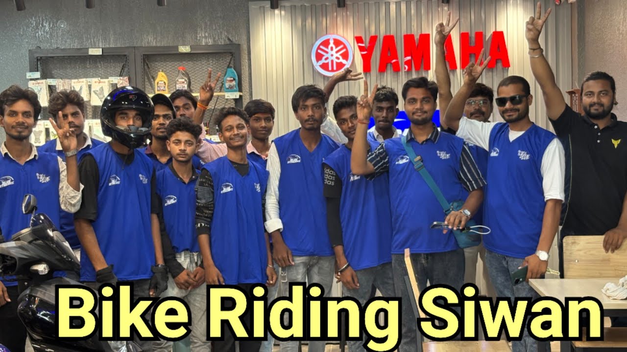 YAMAHA #BikeRiding Siwan To Badhariya || @Prem Motors Siwan || #riding || #bike ||