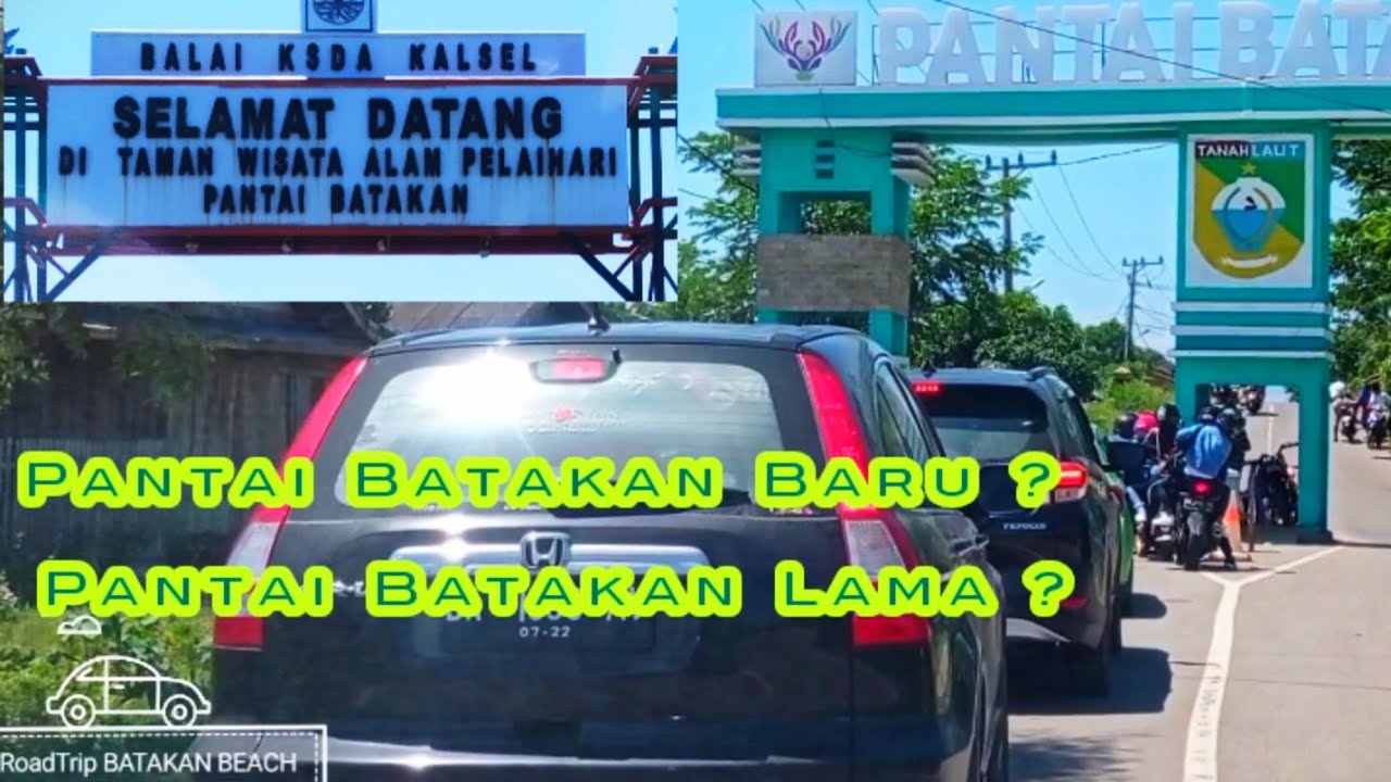 Perjalanan Pantai Batakan Dari Kota Pelaihari || Sepanjang Jalan Memanjakan Mata