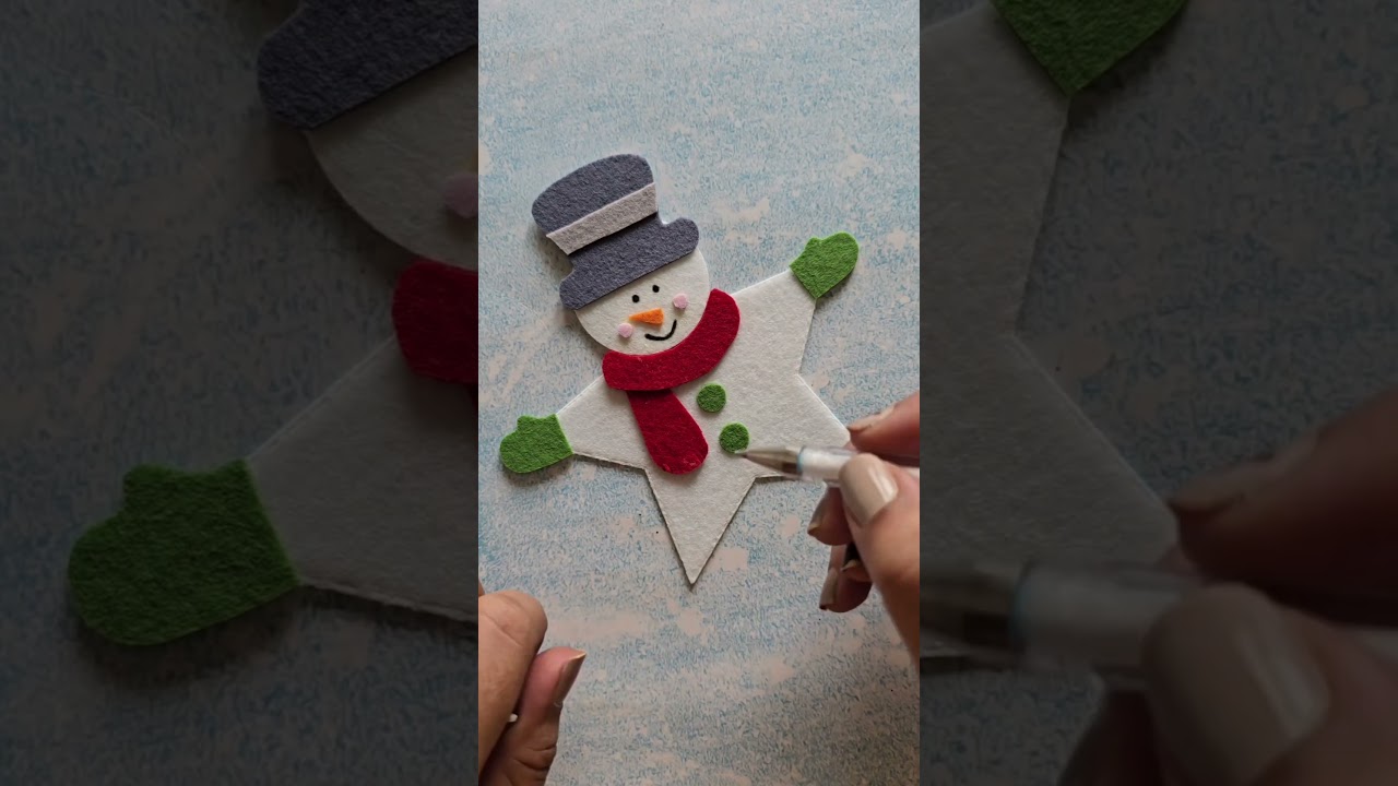 Chirstmas series Day 17/25 ❄️ A festive felt moment for Day 17!