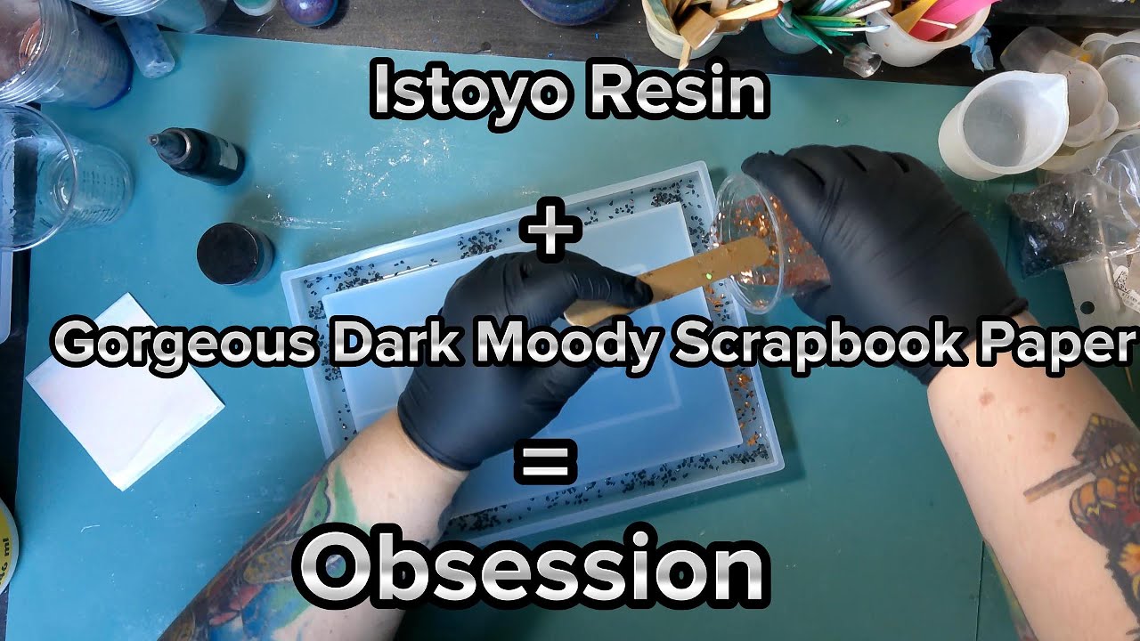 Throwback #9/ I am Obsessed with these results/ Dark And Moody Tray And Jar Set
